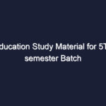 education study material for 5th semester batch 2018 kashmir university download pdf free from here 3030