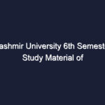 kashmir university 6th semester study material of fundamentals of remote sensing 2845